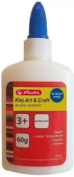 Klej w płynie Art&Craft 60g  HERLITZ - tantis.pl