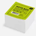Kostka papierowa biała 85x85x35 mm. Nieklejona - tantis.pl