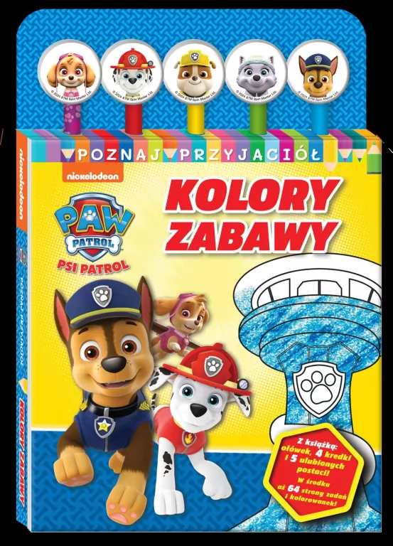 Psi Patrol. Kolory zabawy. Poznaj przyjaciół. Cz.1 - tantis.pl
