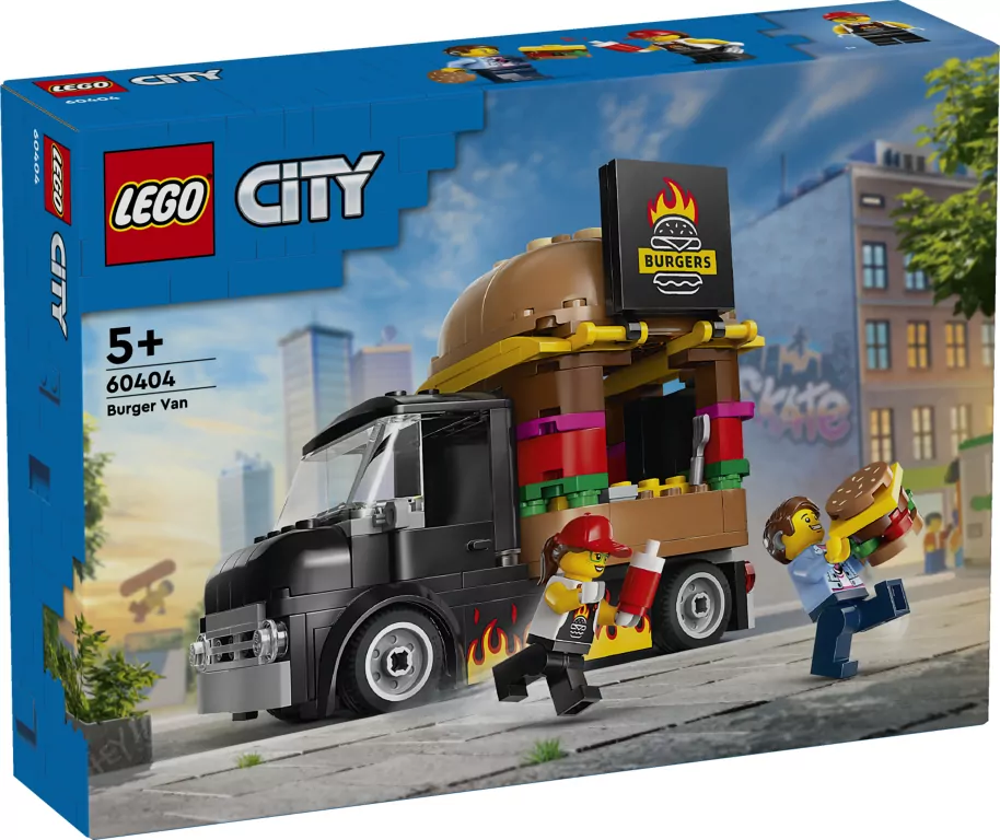 LEGO® City. Ciężarówka z burgerami 60404 - tantis.pl