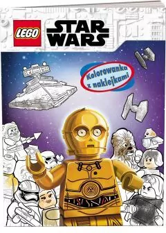 LEGO® Star Wars. Kolorowanka z naklejkami - tantis.pl