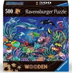 Puzzle drewniane 500 Podwodny świat