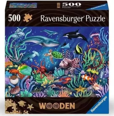 Puzzle drewniane 500 Podwodny świat
