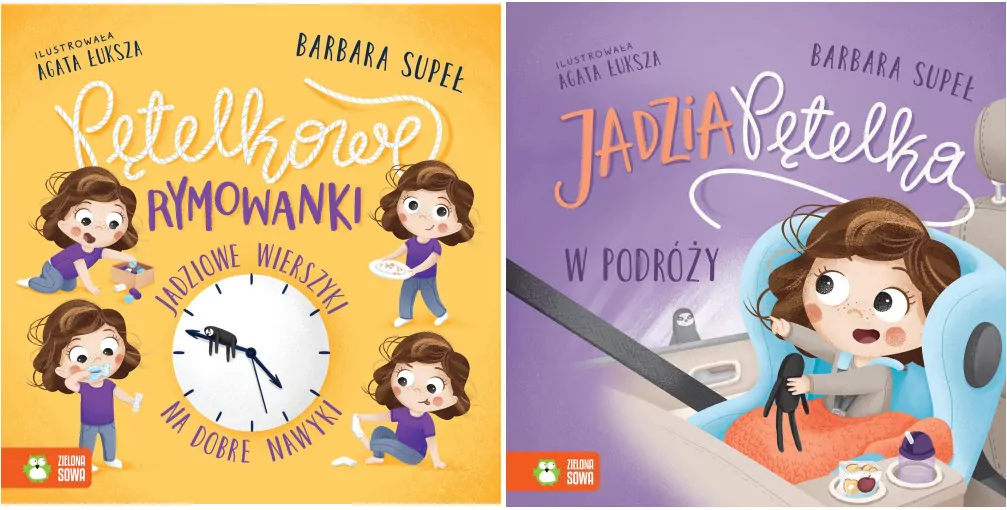 Pakiet: Pętelkowe rymowanki. Jadziowe wierszyki na dobre nawyki / Jadzia Pętelka w podróży. Jadzia Pętelka - tantis.pl