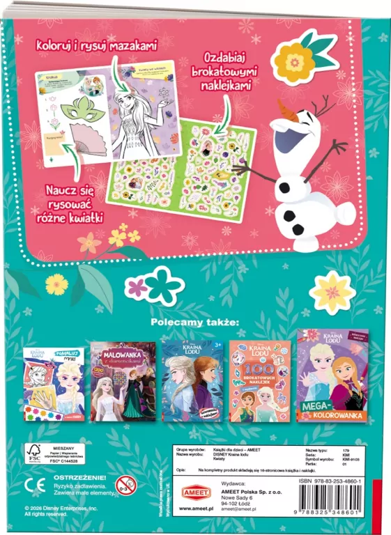 Disney Kraina Lodu. Kwiaty - tantis.pl