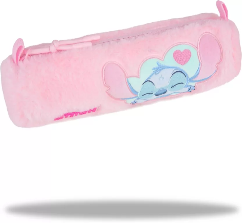 Saszetka tuba Disney Fluffy Stitch różowy - tantis.pl