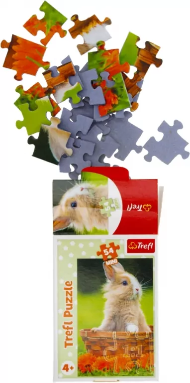 Puzzle 54 mini. Urocze zwierzątka 2 - tantis.pl