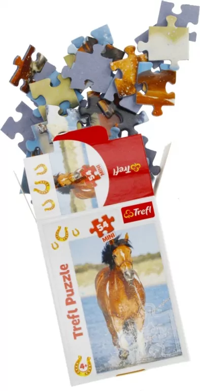 Puzzle 54 mini. Świat koni - tantis.pl