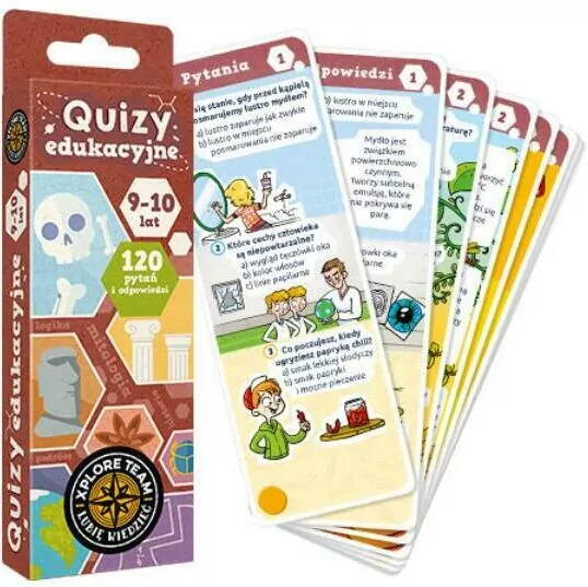 CzuCzu. Xplore Team. Quizy dla dzieci 9-10 lat - tantis.pl