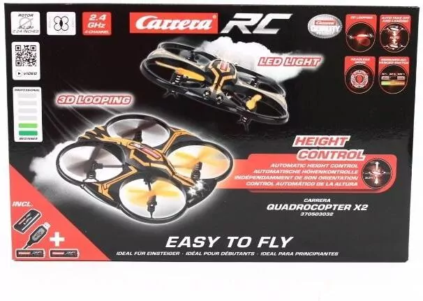 Dron Quadcopter X2. 2,4GHz. Carrera - tantis.pl