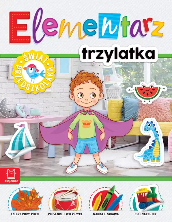 Elementarz 3-latka. Świat przedszkolaka - tantis.pl