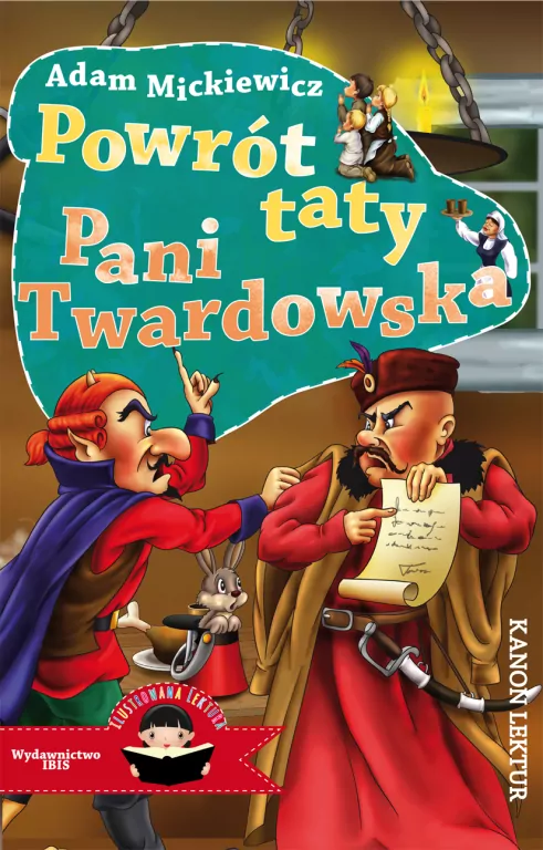 Powrót taty. Pani Twardowska. Ilustrowana lektura - tantis.pl