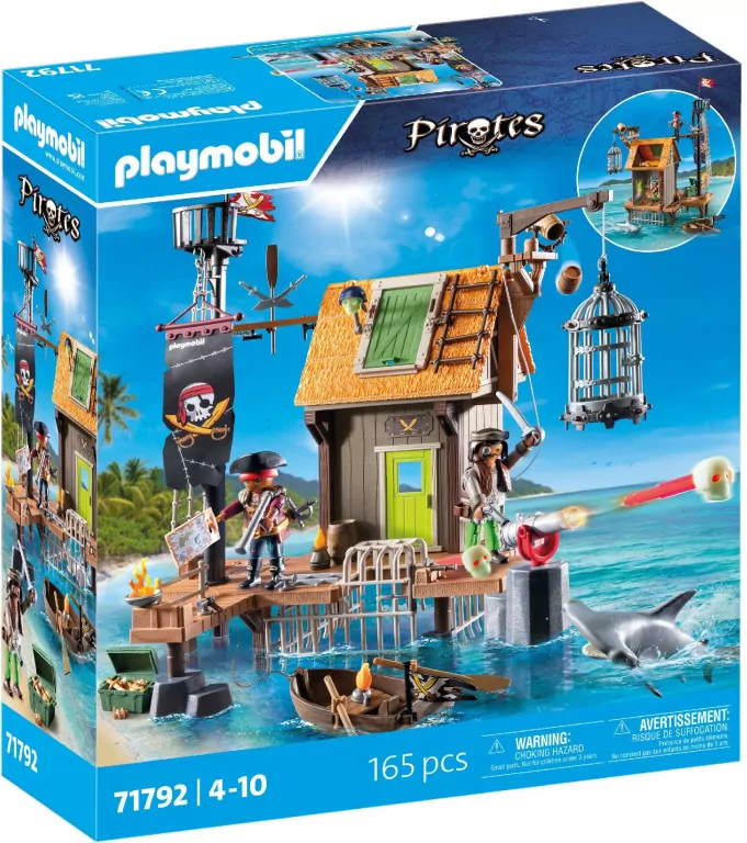 Playmobil Piracki port z więzieniem 71792 - tantis.pl