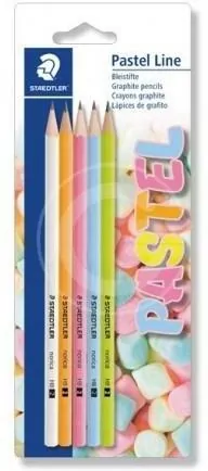 Ołówek HB Pastel 5 sztuk STAEDTLER - tantis.pl
