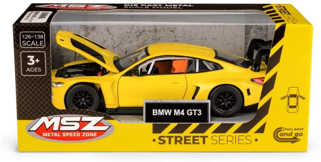 BMW M4 GT3 Yellow - tantis.pl