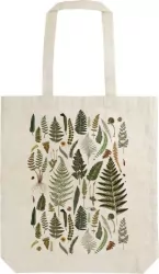 Torba bawełniana Shopperka. Paprotki