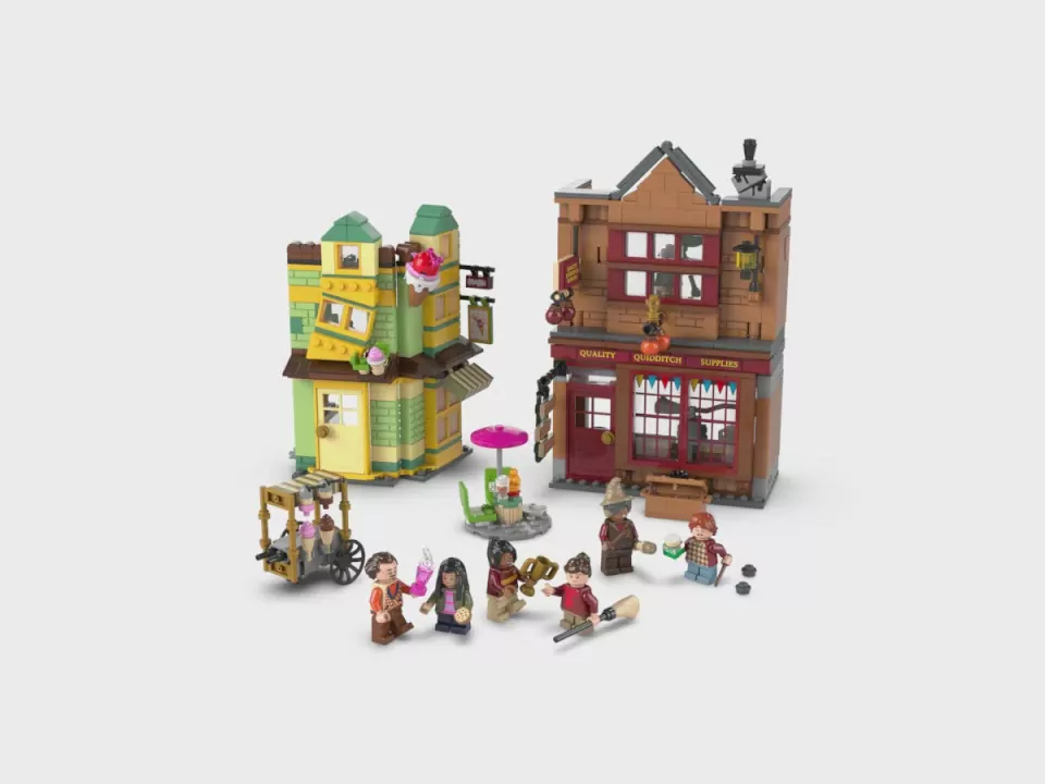 LEGO® Harry Potter. Markowy sprzęt do quidditcha™ i lodziarnia 76452 - tantis.pl