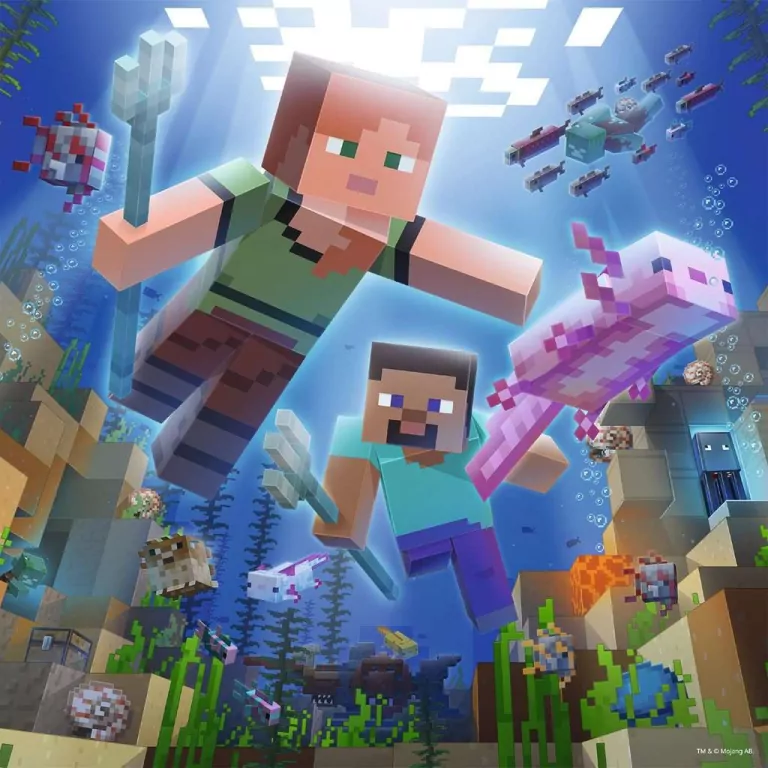 Puzzle 3x49. Minecraft. 5621 - tantis.pl
