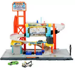 Matchbox Myjnia Turbo Cyklon z 2 autkami - tantis.pl