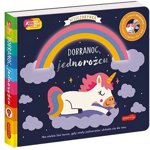 Dobranoc, jednorożcu. Wieczorynka. Akademia mądrego dziecka - tantis.pl