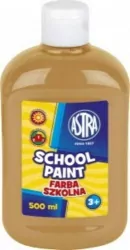 Farba szkolna brązowa jasna 500ml ASTRA