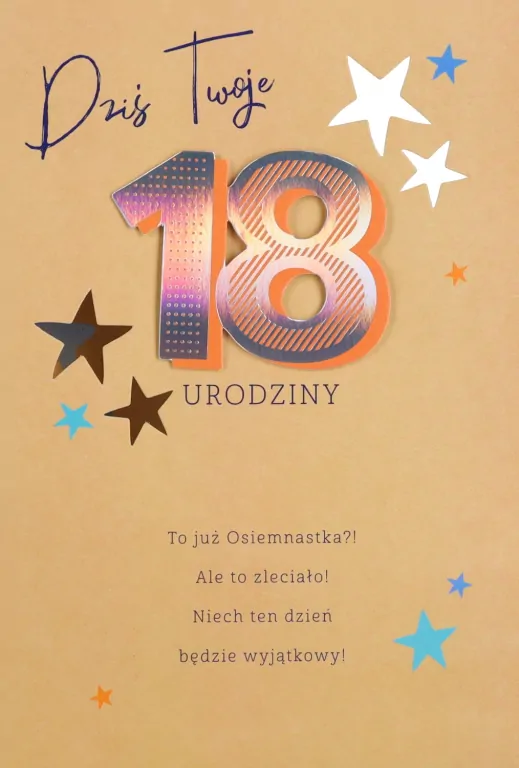 Karnet B6 Osiemnastka - tantis.pl