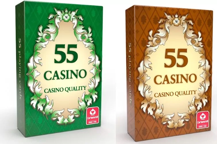 Casino. Karty do gry. 55 kart - tantis.pl
