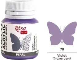 Farba akrylowa perłowa violet 78 20ml