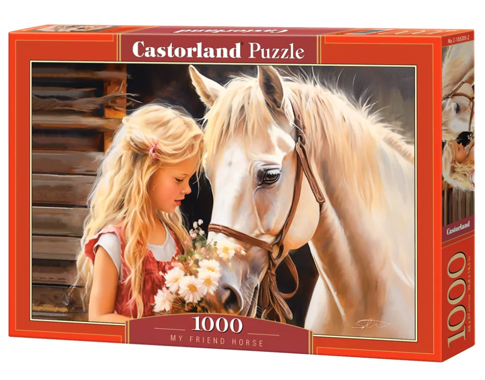 Puzzle 1000. My Friend Horse. C-105205-2 - tantis.pl