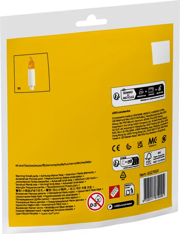 LEGO® Urodzinowe zwierzaki 30689 - tantis.pl