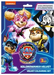 Zestaw kolorowanek z flamastrami Psi Patrol 8 elementów