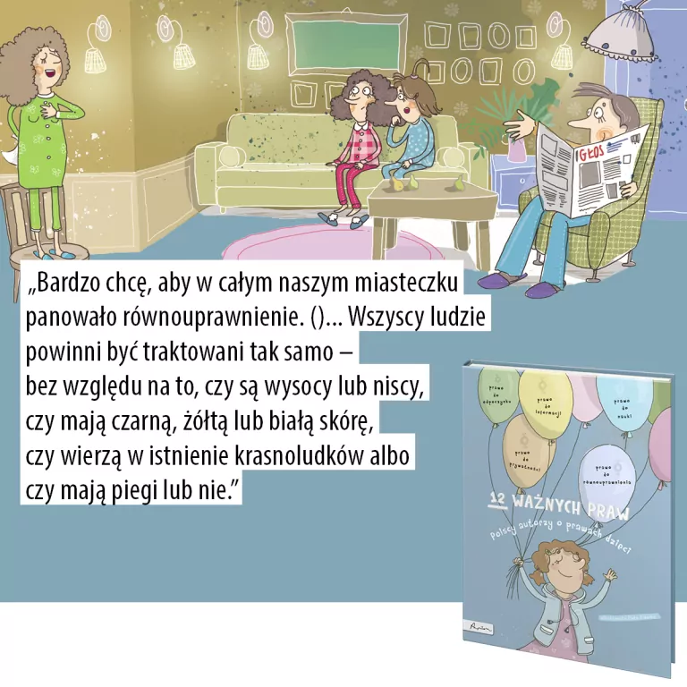 12 ważnych praw. Polscy autorzy o prawach dzieci - tantis.pl