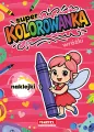 Super kolorowanka Wróżki z naklejkami - tantis.pl