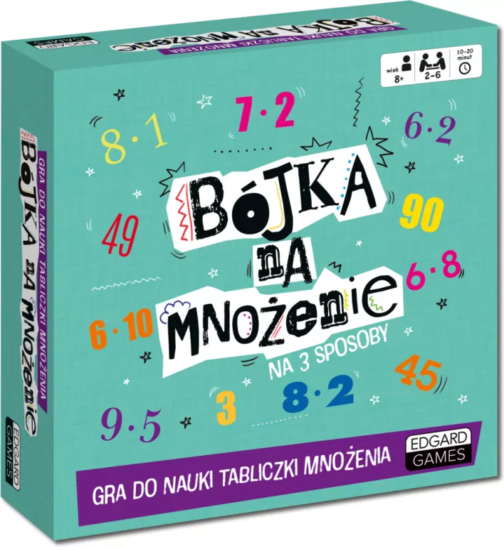 Bójka na mnożenie. Gra do nauki tabliczki mnożenia - tantis.pl