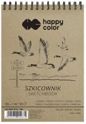 Szkicownik na spirali A6/80K Ptaki