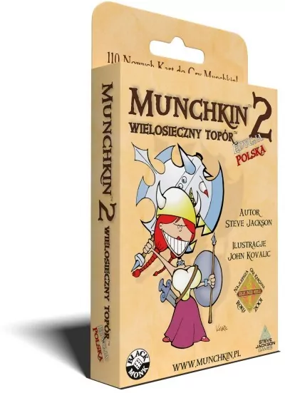 Wielosieczny topór. Munchkin 2 - tantis.pl