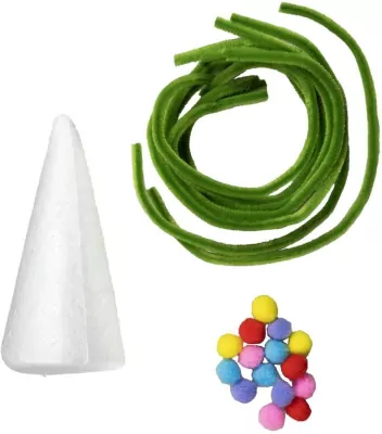 Zestaw kreatywny choinka