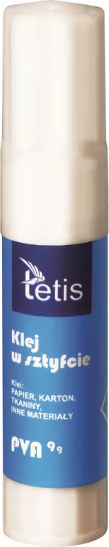 Klej w sztyfcie 9g. Tetis. 24 sztuki - tantis.pl