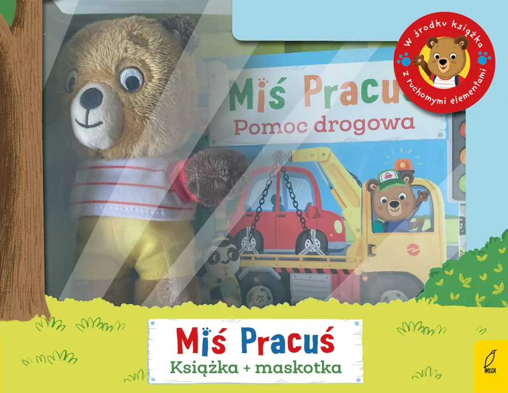 Miś Pracuś. Pomoc drogowa + maskotka - tantis.pl