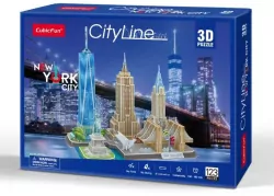Puzzle 3D 123. City Line New York City