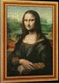 Puzzlorama 500 Mona Lisa, Leonardo da Vinci TREFL - tantis.pl