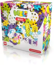 Klocki meli maxi pink constructor 220 elementów