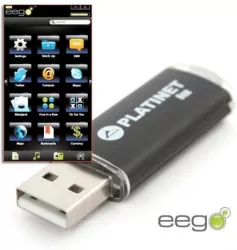 PENDRIVE 8GB USB 2.0 X-DEPO PLATINET CZAR 40943