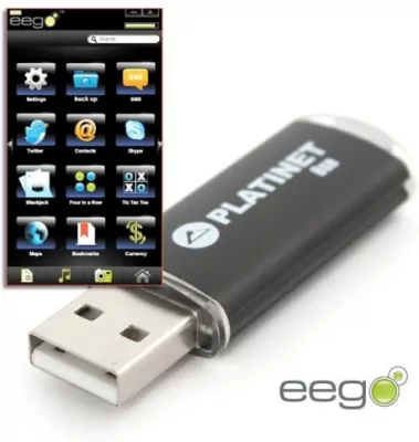 PENDRIVE 8GB USB 2.0 X-DEPO PLATINET CZAR 40943