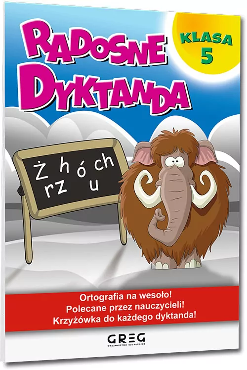Radosne dyktanda. Klasa 5 - tantis.pl