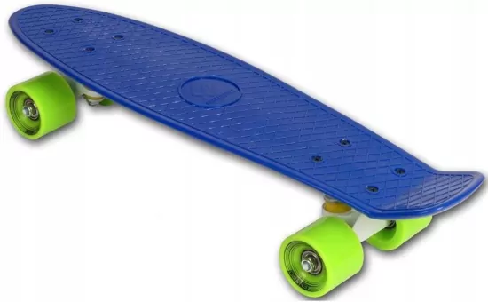 Deskorolka plastikowa 22 cale Enero niebieska