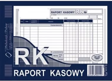 RK Raport kasowy 411-3 - tantis.pl