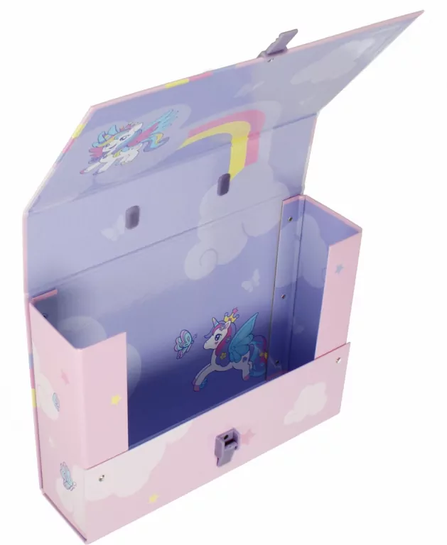 Teczka z rączką A4. Unicorn - tantis.pl