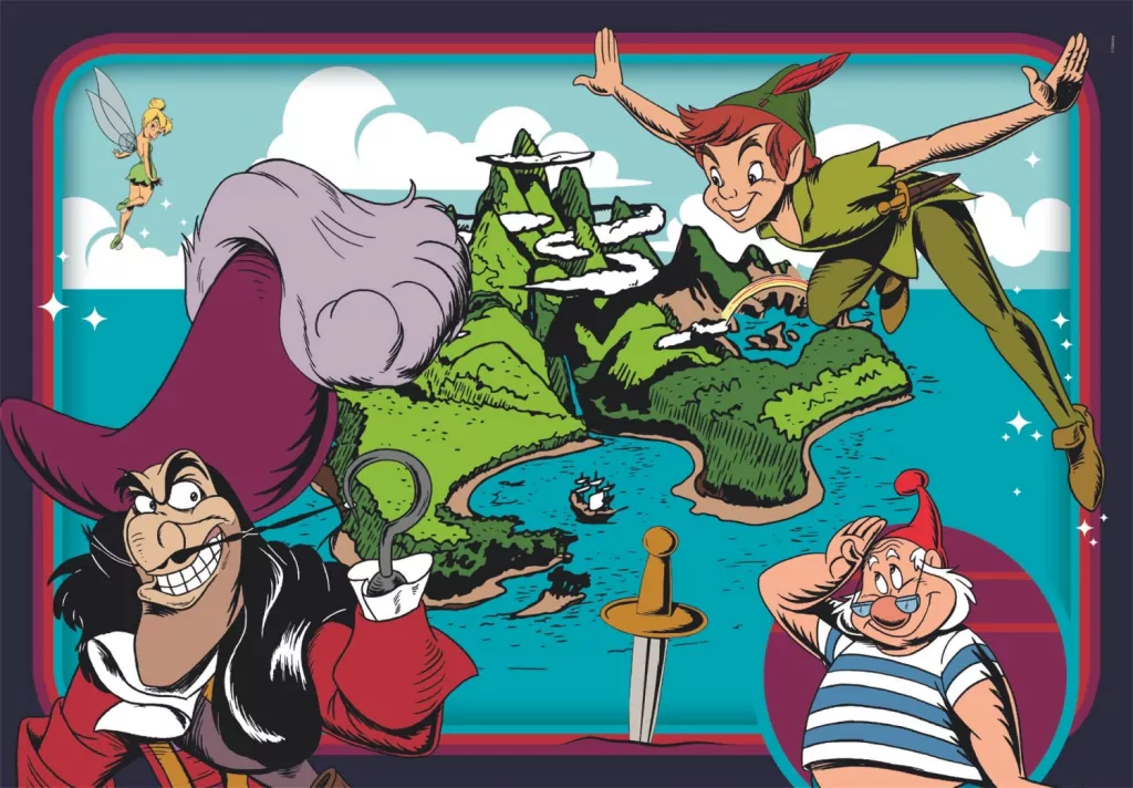 Puzzle 2 x 60 Super Color Disney Classic - tantis.pl