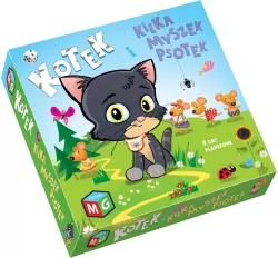 Kotek i kilka myszek psotek